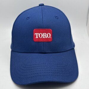 Toro Hat Cap Blue Grassland Equipment & Irrigation Adjustable